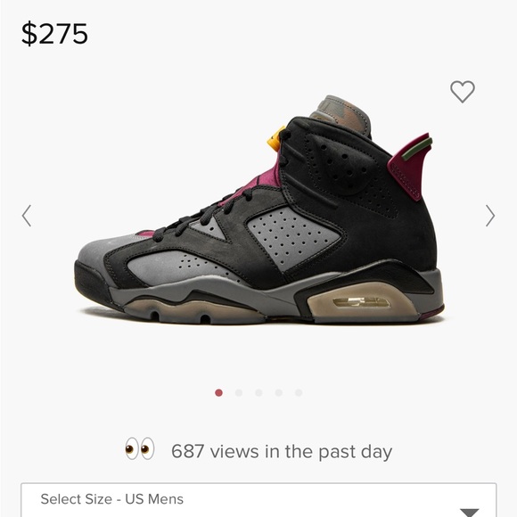 Air Jordan 6 Retro “Boredeaux - Picture 7 of 7